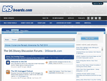 Tablet Screenshot of dis.disboards.com